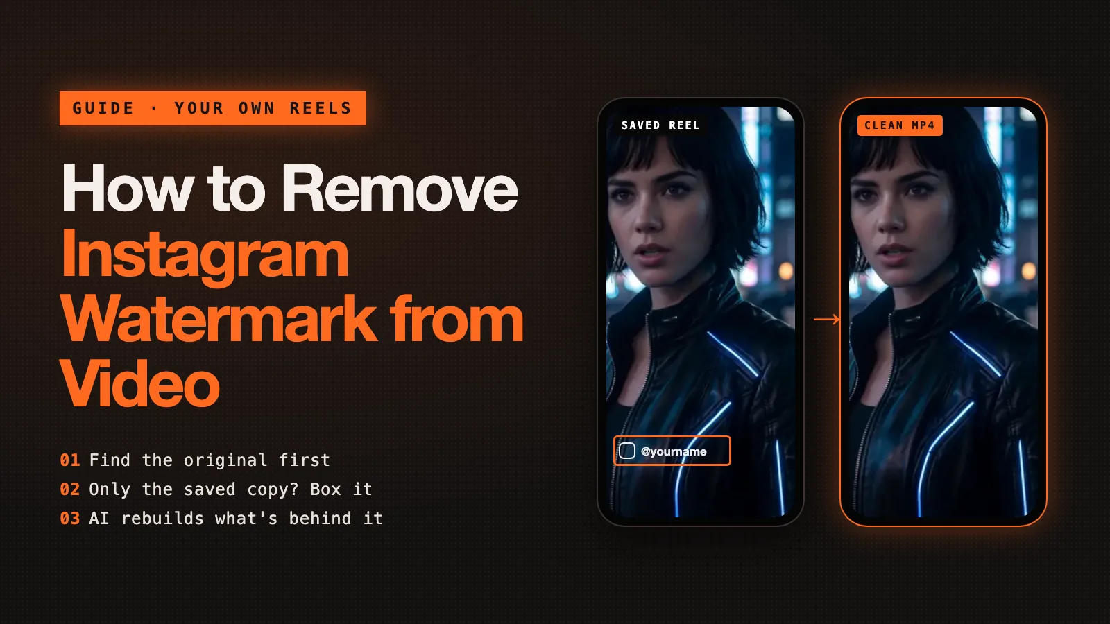 How to Remove Instagram Watermark from Video